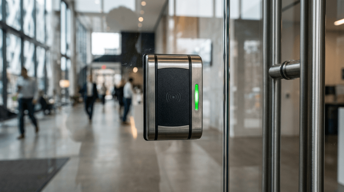 Secure building entrance and access control