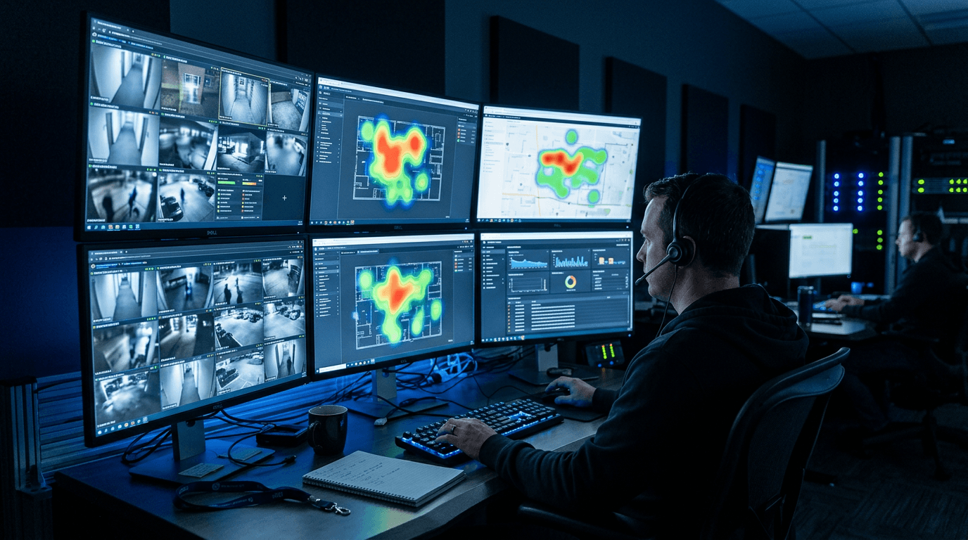 Major event security technology support